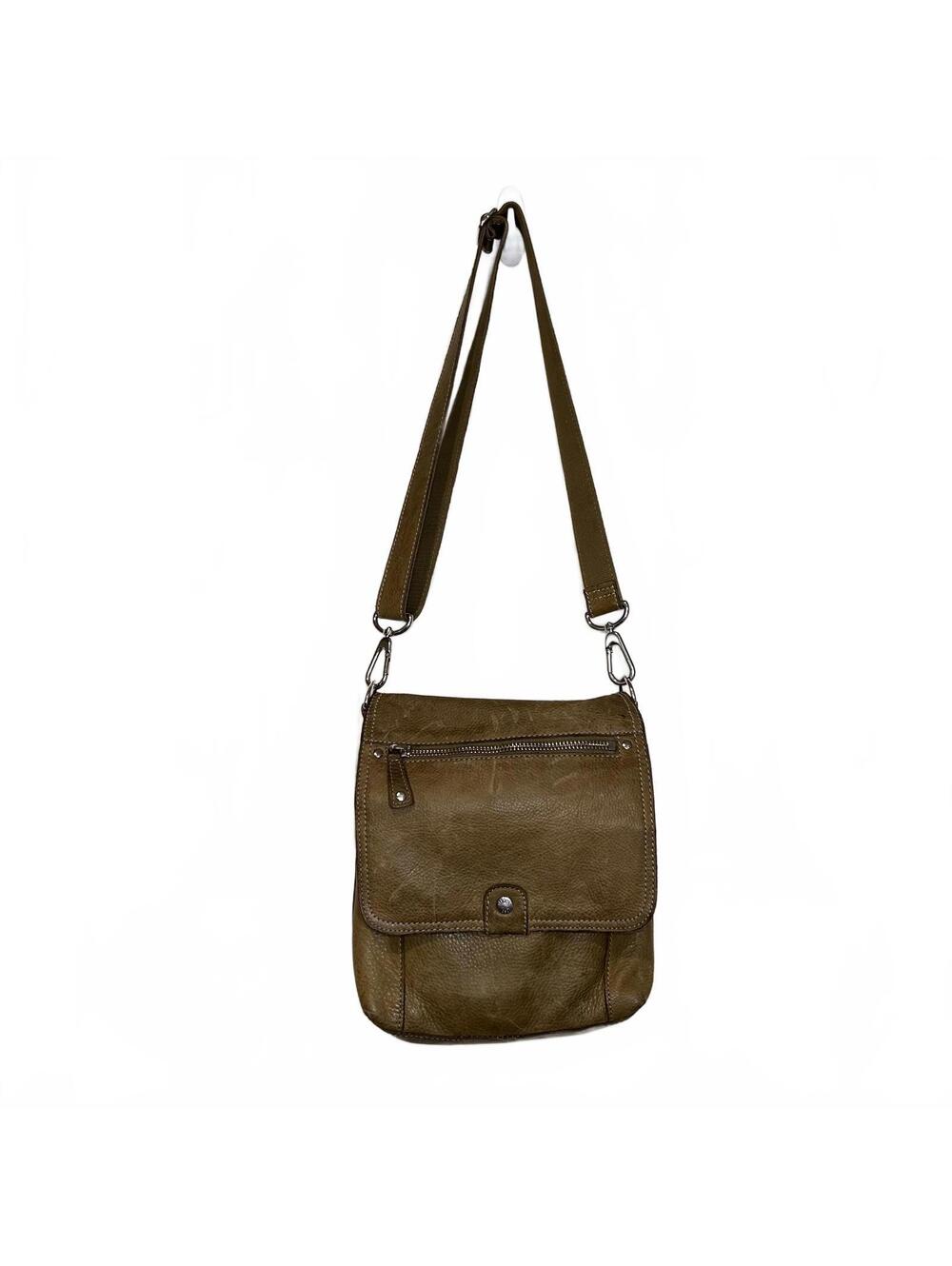 Fossil Vintage Revival Pebbled Leather crossbody bag